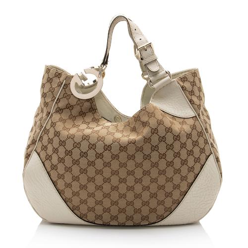 Gucci GG Canvas Charlotte Shoulder Bag