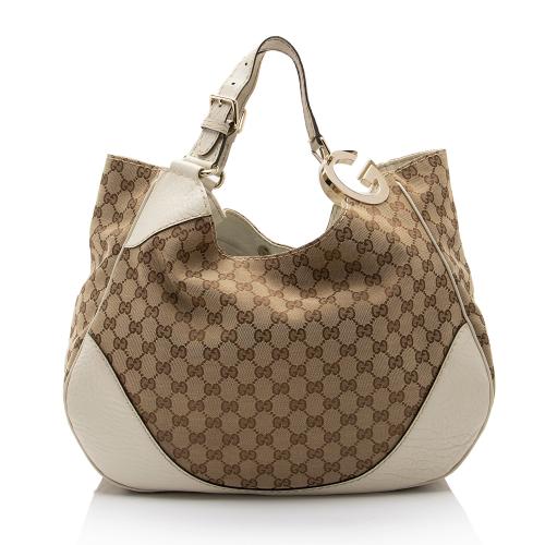 Gucci GG Canvas Charlotte Shoulder Bag