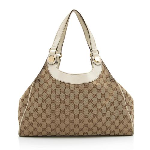 Gucci GG Canvas Charmy Medium Shoulder Bag