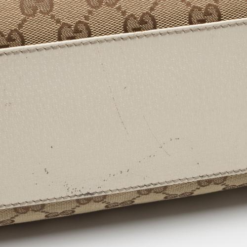 Gucci GG Canvas Charmy Medium Shoulder Bag