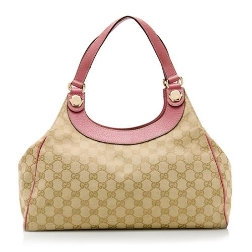 Gucci GG Canvas Charmy Shoulder Bag 