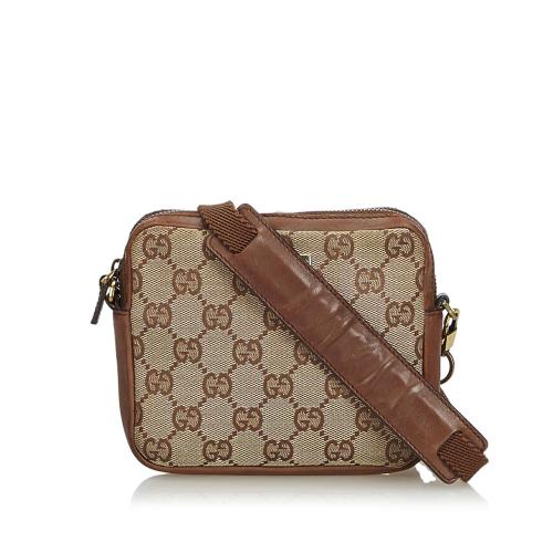 Gucci GG Canvas Crossbody Bag