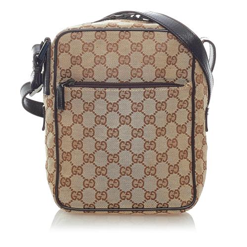 Gucci GG Canvas Crossbody Bag