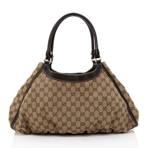 Gucci GG Canvas D Ring Large Hobo - FINAL SALE