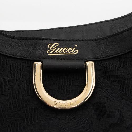 Gucci GG Canvas D Ring Large Hobo