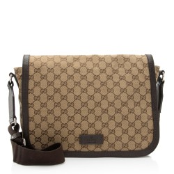 Gucci GG Canvas Flap Messenger