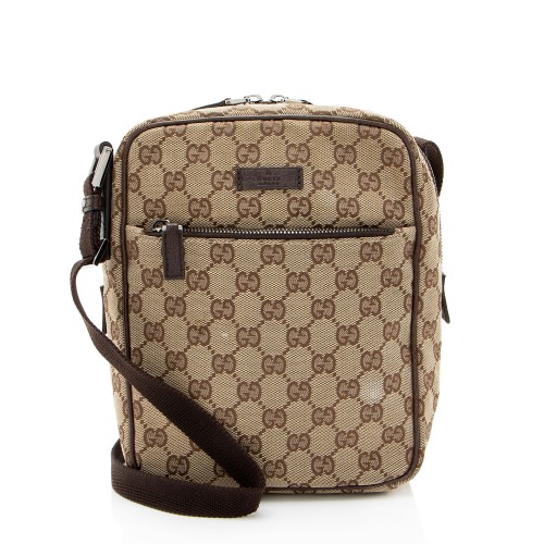 Gucci GG Canvas Flight Crossbody