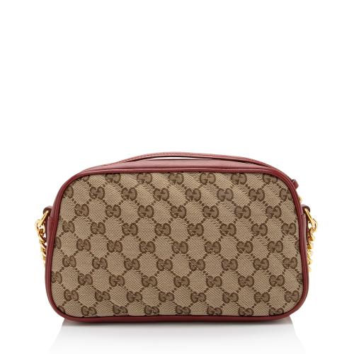 Gucci GG Canvas GG Marmont Small Shoulder Bag