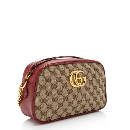 Gucci GG Canvas GG Marmont Small Shoulder Bag