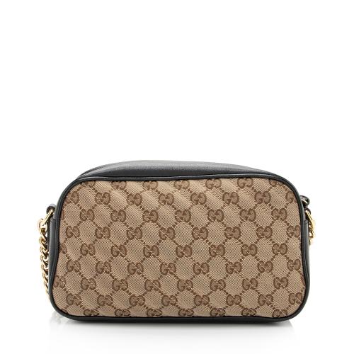 Gucci GG Canvas GG Marmont Small Shoulder Bag