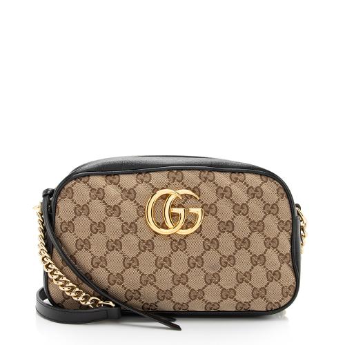 Gucci GG Canvas GG Marmont Small Shoulder Bag