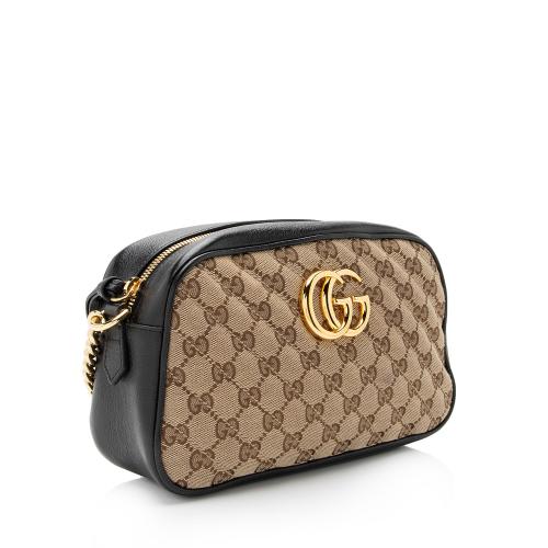 Gucci GG Canvas GG Marmont Small Shoulder Bag