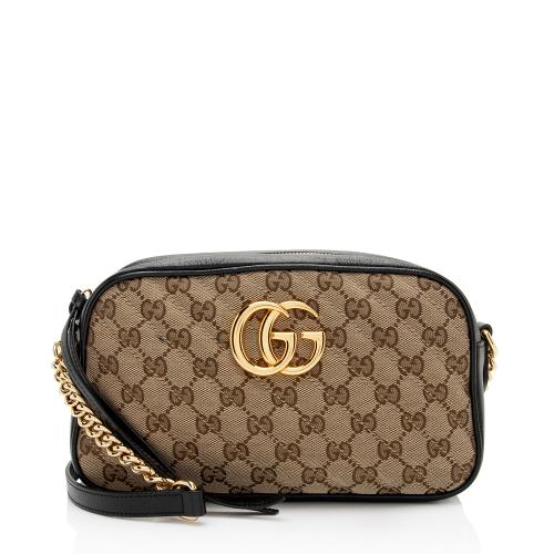 Gucci GG Canvas GG Marmont Small Shoulder Bag