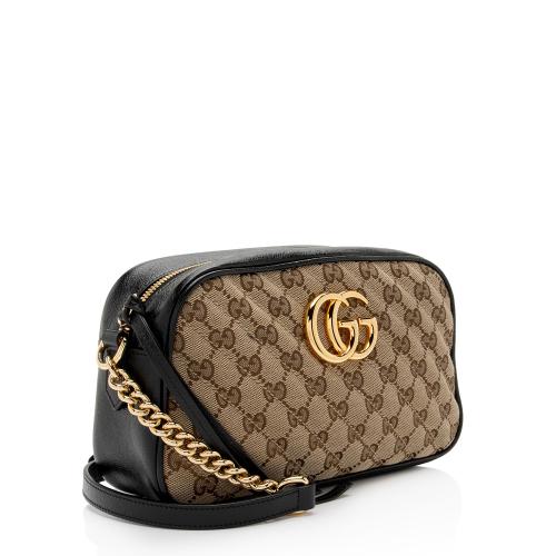 Gucci GG Canvas GG Marmont Small Shoulder Bag