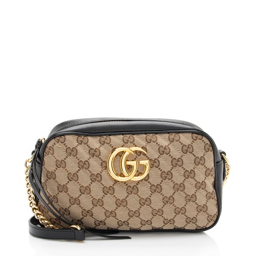 Gucci GG Canvas GG Marmont Small Shoulder Bag