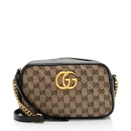 Gucci GG Canvas GG Marmont Small Shoulder Bag