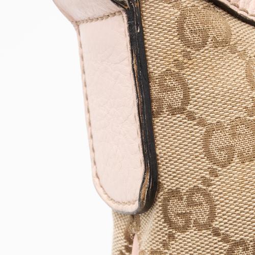 Gucci GG Canvas Half Moon Medium Messenger