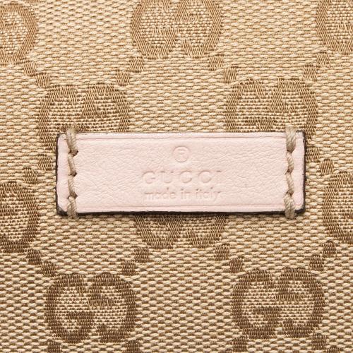 Gucci GG Canvas Half Moon Medium Messenger