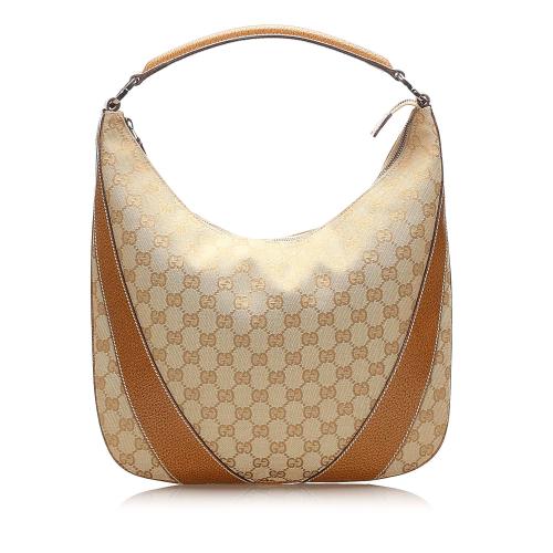 Gucci GG Canvas Hobo Bag