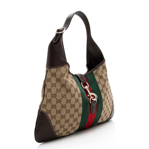 Gucci GG Canvas Jackie 1961 Medium Hobo