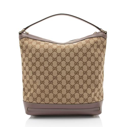 Gucci GG Canvas Mayfair Medium Hobo