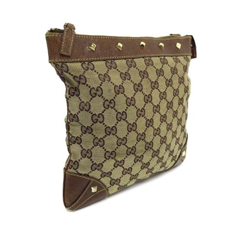 Gucci GG Canvas Nailhead Crossbody