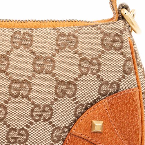 Gucci GG Canvas Nailhead Pochette