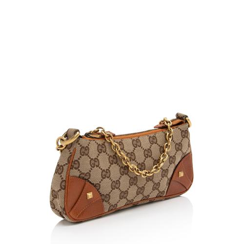 Gucci GG Canvas Nailhead Pochette