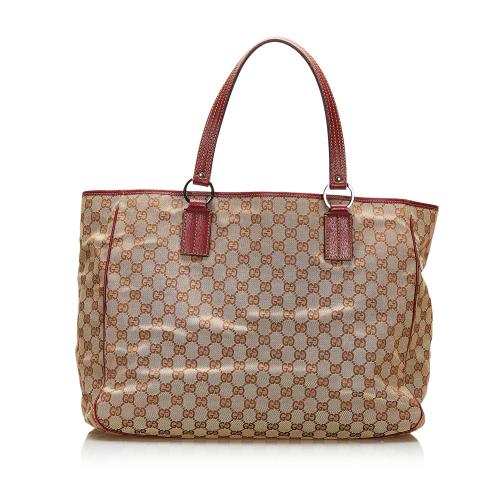 Gucci GG Canvas O-Ring Tote