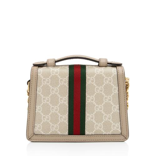 Gucci GG Canvas Ophidia Mini Top Handle