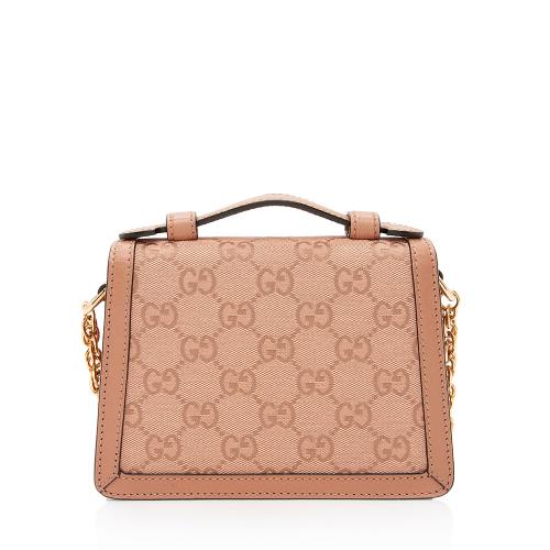 Gucci GG Canvas Ophidia Mini Top Handle