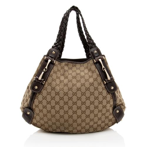 Gucci GG Canvas Pelham Medium Shoulder Bag