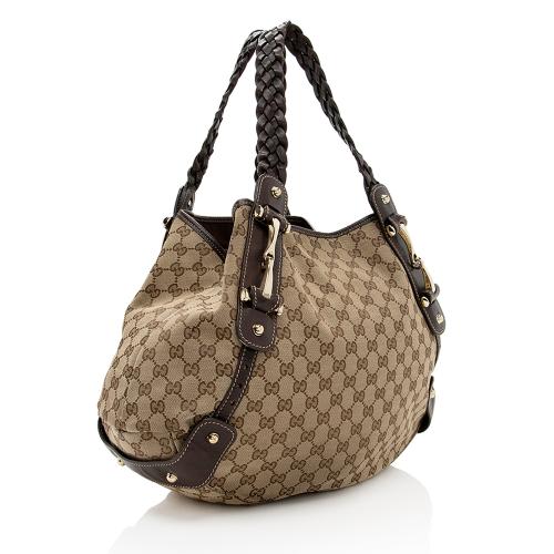 Gucci GG Canvas Pelham Medium Shoulder Bag