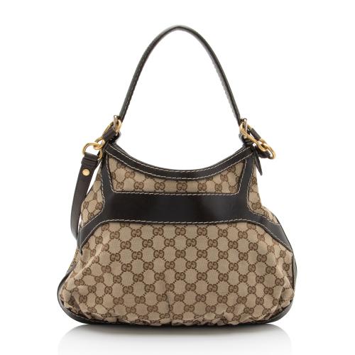 Gucci GG Canvas Queen Medium Hobo