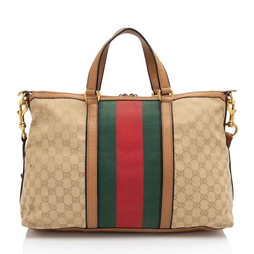 Gucci GG Canvas Rania Tote