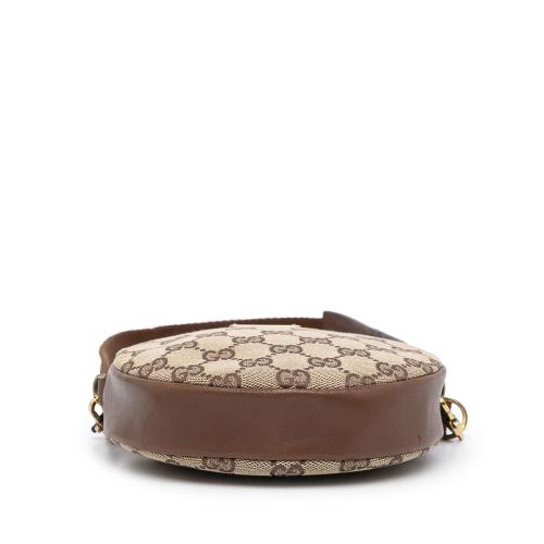 Gucci GG Canvas Round Crossbody