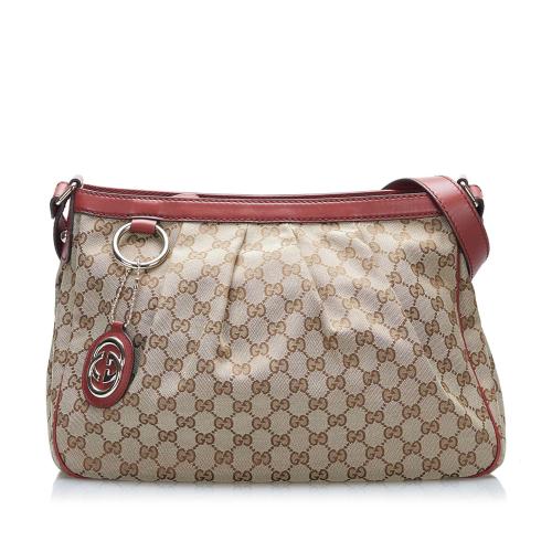 Gucci GG Canvas Sukey Crossbody