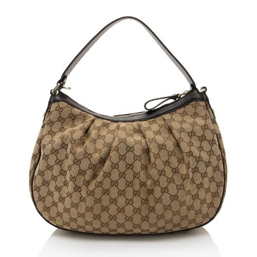 Gucci GG Canvas Sukey Hobo