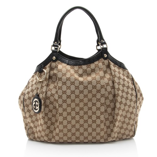 Gucci GG Canvas Sukey Large Tote