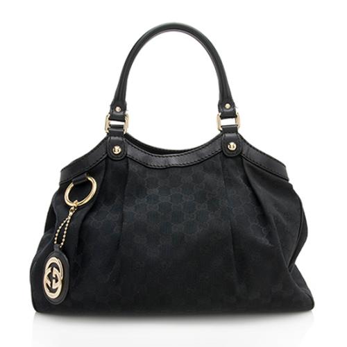 Gucci GG Canvas Sukey Medium Tote