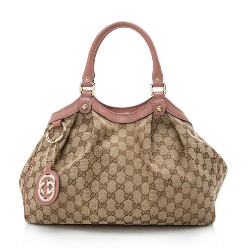 Gucci GG Canvas Sukey Medium Tote