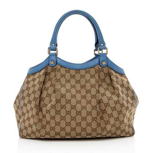 Gucci GG Canvas Sukey Medium Tote