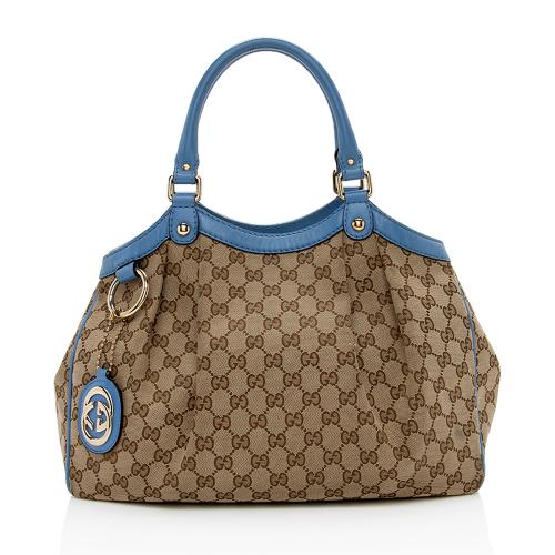 Gucci GG Canvas Sukey Medium Tote