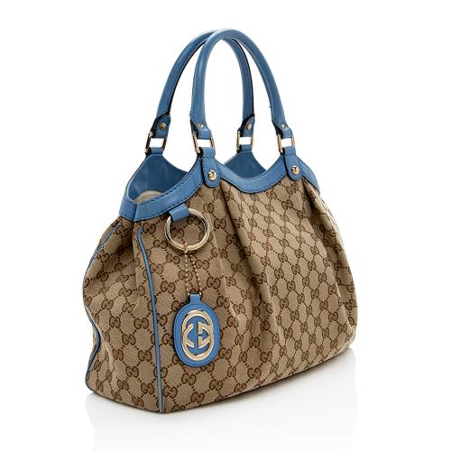 Gucci GG Canvas Sukey Medium Tote