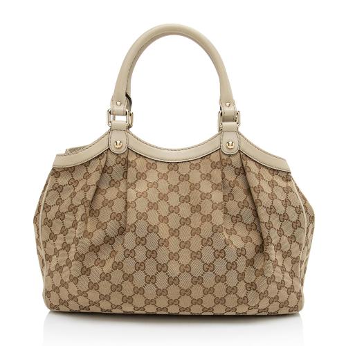 Gucci GG Canvas Sukey Medium Tote