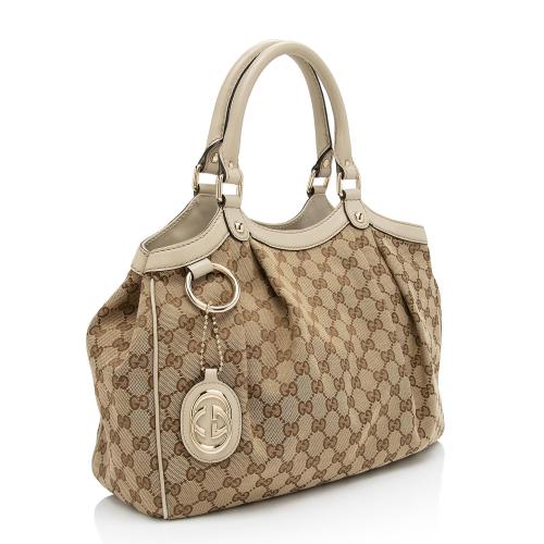 Gucci GG Canvas Sukey Medium Tote