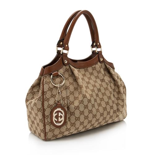 Gucci GG Canvas Sukey Medium Tote