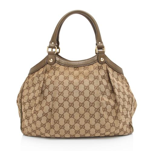 Gucci GG Canvas Sukey Medium Tote