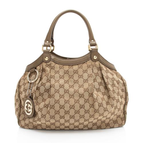 Gucci GG Canvas Sukey Medium Tote