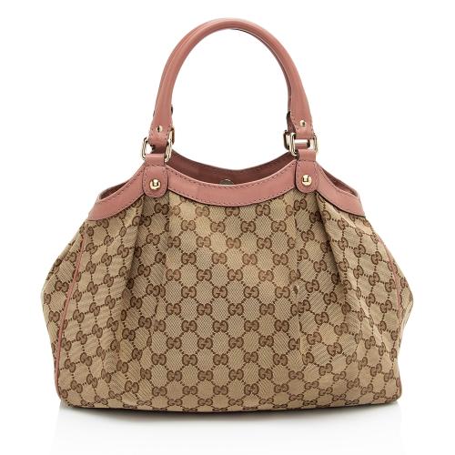 Gucci GG Canvas Sukey Medium Tote